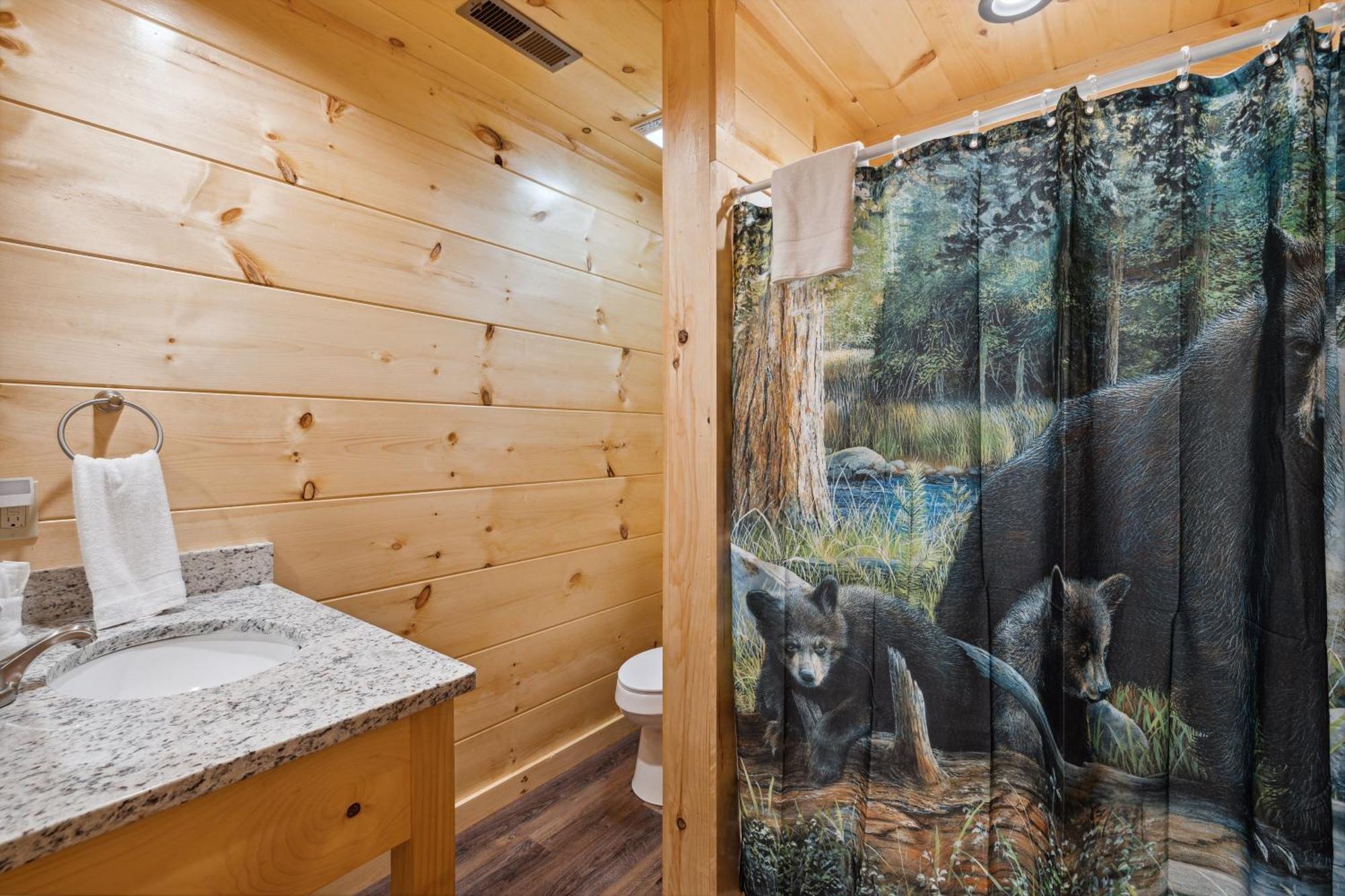 The 3 Bears Is A Newly Built 3 Bedroom Cabin Only 3 Minutes From The Parkway! Pigeon Forge Exterior photo